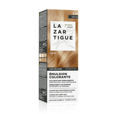 7532812 Lazartigue Emulsão Color 8.00 Louro Claro 60ml