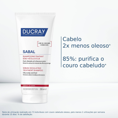 Ducray Sabal Champô Seborregulador 200ml | Farmácia d'Arrábida