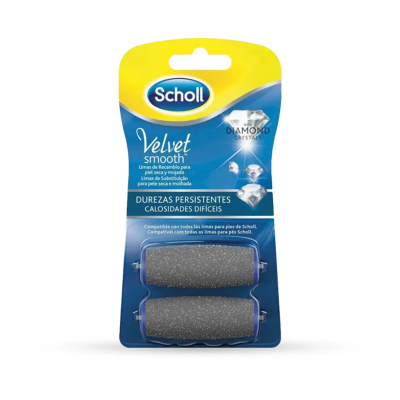 Scholl Velvet Smooth Recargas Calcanhares Gretas