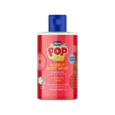 Chicco Pop Gel Banho Morango 300ml