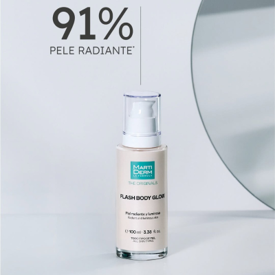 Martiderm Flash Body Glow Emulsão 100ml | Farmácia d'Arrábida