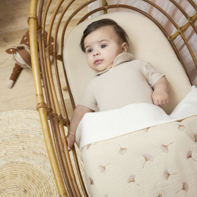 Meyco Baby Manta Bebé Gingko 75x100cm  | Farmácia d'Arrábida