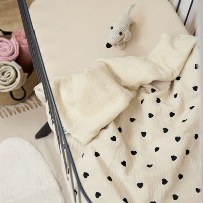 Meyco Baby Manta Bebé Sweet Heart 75x100cm | Farmácia d'Arrábida