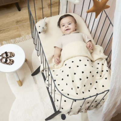 Meyco Baby Manta Bebé Sweet Heart 75x100cm | Farmácia d'Arrábida