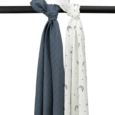 Meyco Baby Pack Muselina Moon Indigo 120x120cm