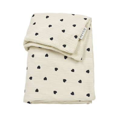4054703629217 Meyco Baby Manta Bebé Sweet Heart 75x100cm