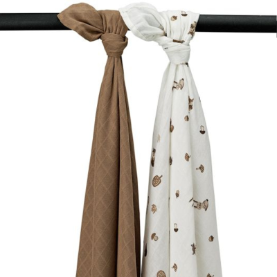 Meyco Baby Pack Muselina Forest Animals 120x120cm