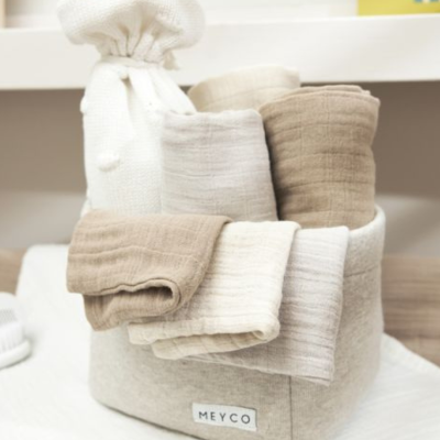 Meyco Baby Muselina Media Sand x3 | Farmácia d'Arrábida