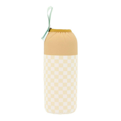 Monnëka Garrafa Inox Forrada Person Yellow Chess 750ml | Farmácia d'Arrábida