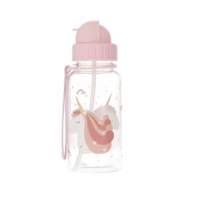 Tutete Garrafa Plástico Infantil Person 500ml Unicorn