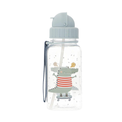 Tutete Garrafa Plástico Infantil Person 500ml Crocs