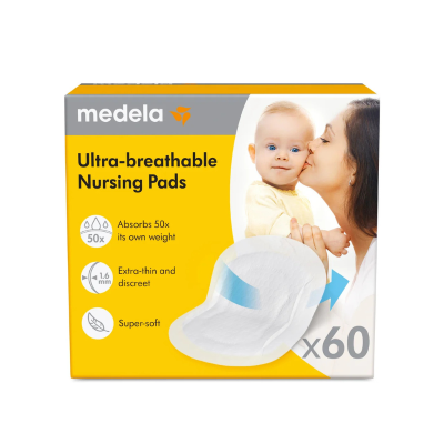 7495341 Medela Protetores de Seio Ultrarrespiráveis x60