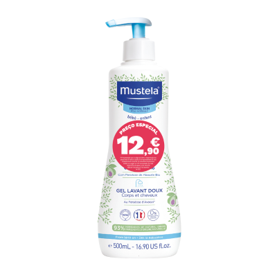 Mustela Bebé Gel Lavante 500ml Preço Especial