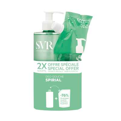 SVR Spirial Deo Duche 400ml + Recarga