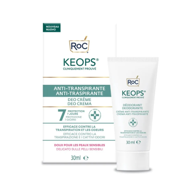 7548982 RoC Keops Creme Desodorizante Antitranspirante 30ml