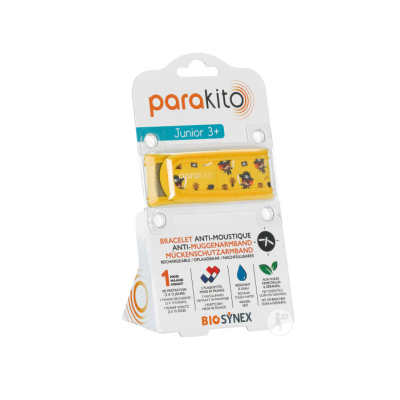 ParaKito Junior 3+ Pulseira Repel Piratas Amarela