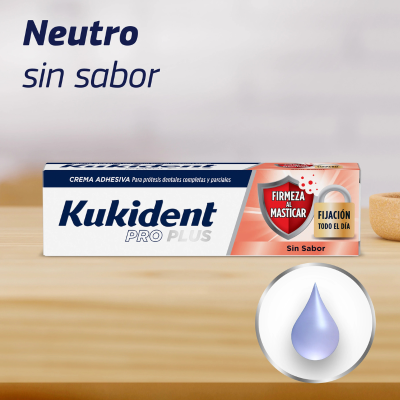 Kukident Firmeza Mastigar Creme Adesivo Neutro 2x40g | Farmácia d'Arrábida