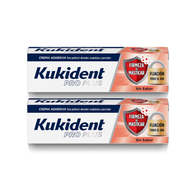 7553420 Kukident Firmeza Mastigar Creme Adesivo Neutro 2x40g