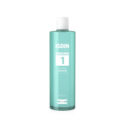 7500165 Isdin Acniben Solução Micelar Limpeza 400ml