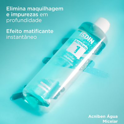Isdin Acniben Solução Micelar Limpeza 400ml | Farmácia d'Arrábida
