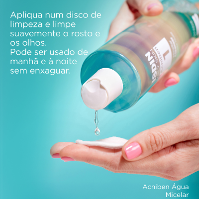 Isdin Acniben Solução Micelar Limpeza 400ml | Farmácia d'Arrábida