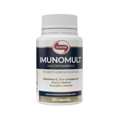 7898665435786 Vitafor Imunomult Cápsulas x120