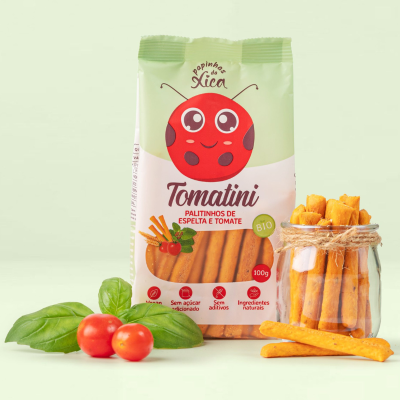 Papinhas da Xica Tomatini 100g +12M | Farmácia d'Arrábida