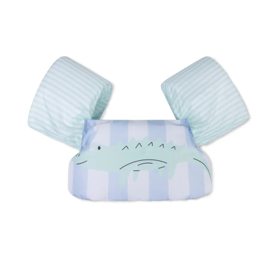 8721197411753 Swim Essentials Colete Flutuador Crocodile 2-6Anos