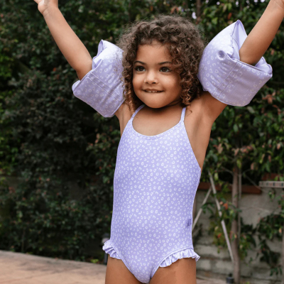 Swim Essentials Braçadeiras Lila Leopard 2-6A | Farmácia d'Arrábida