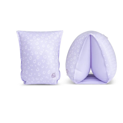 Swim Essentials Braçadeiras Lila Leopard 2-6A