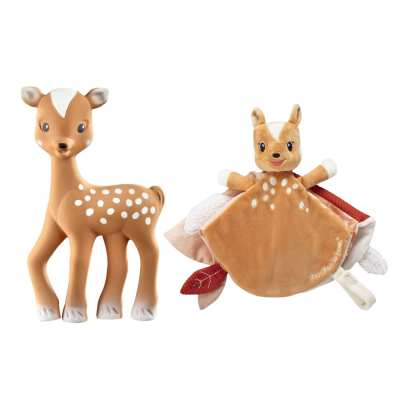 Sophie La Girafe Coffret Fan Fan + Doudou | Farmácia d'Arrábida