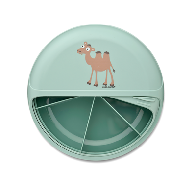 7350071502419 Carl Oscar N'ice Kids Bento Disco Lancheira Camelo Verde