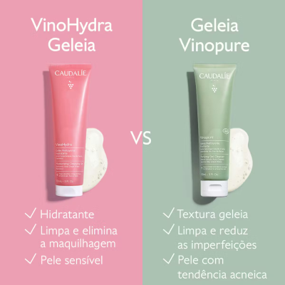 Caudalie VinoHydra Geleia de Limpeza 150ml | Farmácia d'Arrábida
