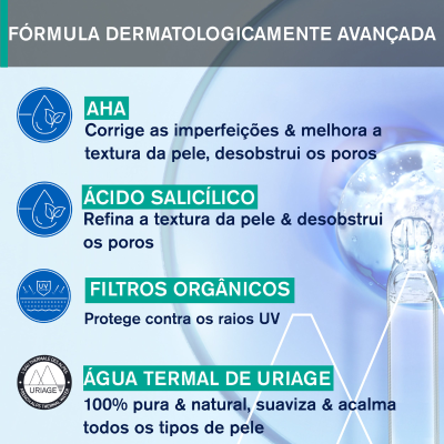 Uriage Hyséac 3-REGUL com Cor SPF30 40ml | Farmácia d'Arrábida