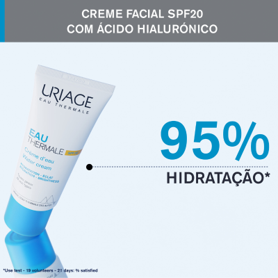 Uriage Eau Thermale Creme de Água SPF20 40ml | Farmácia d'Arrábida