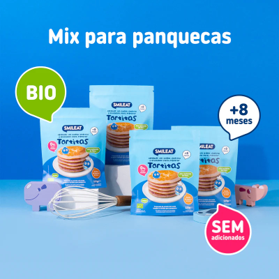 Smileat Panquecas Aveia Integral e Mirtilos 125g | Farmácia d'Arrábida