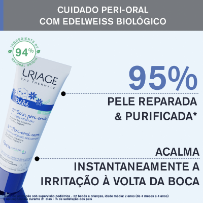 Uriage Bebé 1º Cuidado Péri-Oral 30ml | Farmácia d'Arrábida