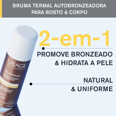 Uriage Bariésun Bruma Autobronzeadora 100ml | Farmácia d'Arrábida