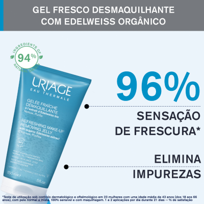 UriUriage Gel Desmaquilhante Fresco 150ml | Farmácia d'Arrábida