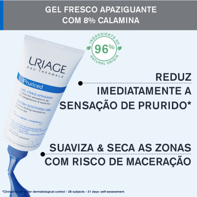 Uriage Pruriced Gel Apaziguante 100ml | Farmácia d'Arrábida