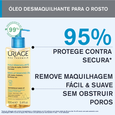 Uriage Óleo Desmaquilhante 100ml | Farmácia d'Arrábida