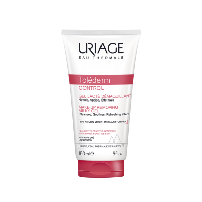 7134791 Uriage Toléderm Control Gel Leite Desmaquilhante 150ml