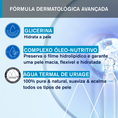 Uriage Creme Lavante Sólido 125g | Farmácia d'Arrábida