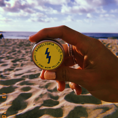 Barreltopia Protetor Solar Lata SPF50+ Amarelo | Farmácia d'Arrábida