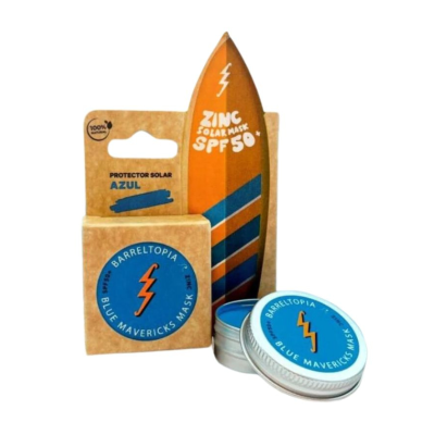 Barreltopia Protetor Solar Lata SPF50+ Azul