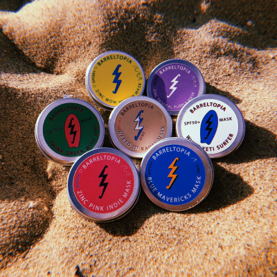 Barreltopia Protetor Solar Lata SPF50+ Morado | Farmácia d'Arrábida