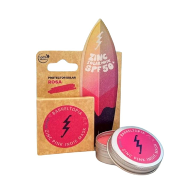 Barreltopia Protetor Solar Lata SPF50+ Rosa