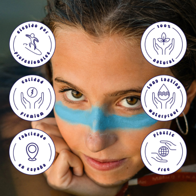 Barreltopia Protetor Solar Stick SPF50+ Azul | Farmácia d'Arrábida