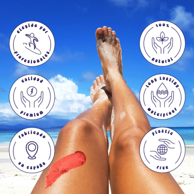 Barreltopia Protetor Solar Stick SPF50+ Coral | Farmácia d'Arrábida