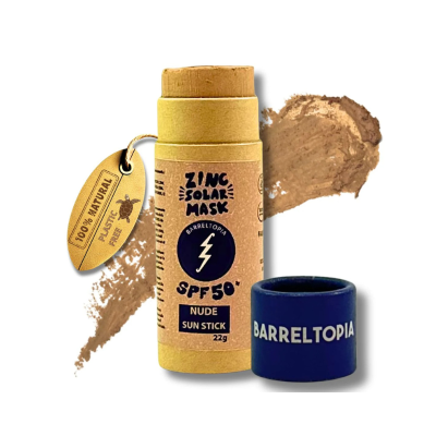 .

Barreltopia Protetor Solar Stick SPF50+ Marron